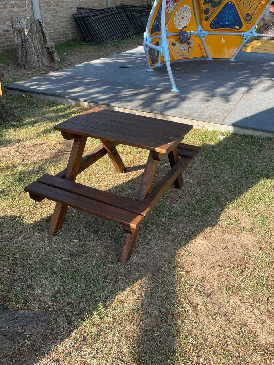 Juego de plaza de madera para niños modelo 3